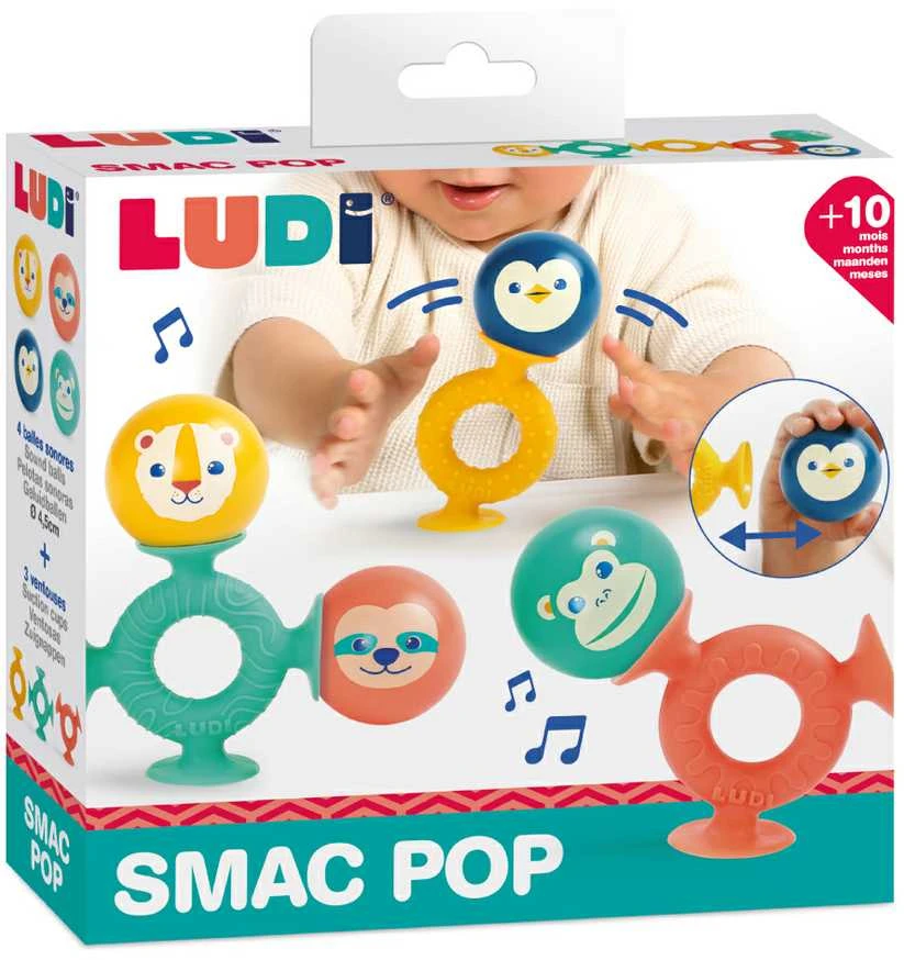 LUDI lipšniukai su kamuoliukais Smack Pop