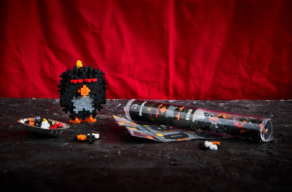 Plus Plus konstruktorius Angry Birds Bomba, 110 det.