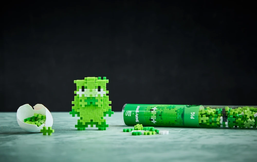 Plus Plus konstruktorius Angry Birds Kiaulė, 110 det.