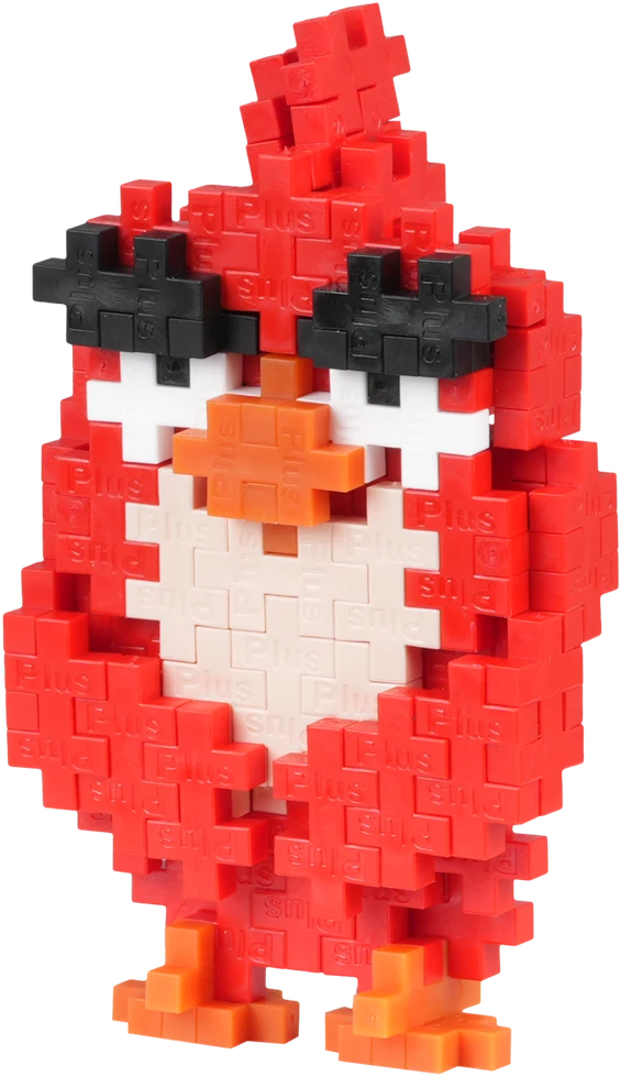 Plus Plus konstruktorius Angry Birds Raudonukas, 110 det.