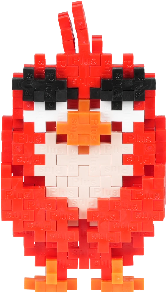 Plus Plus konstruktorius Angry Birds Raudonukas, 110 det.