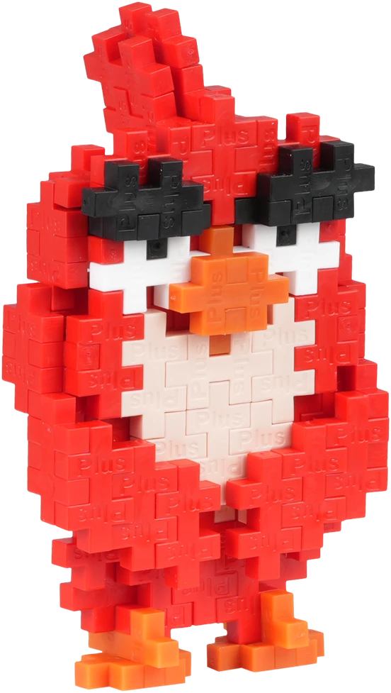 Plus Plus konstruktorius Angry Birds Raudonukas, 110 det.