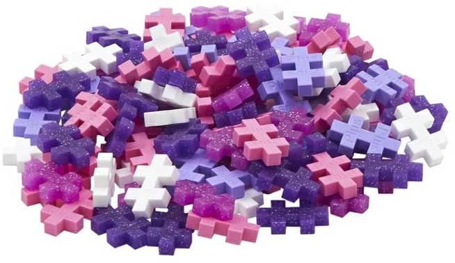 PlusPlus Plus Plus Blocks blizgios vamzdelių kaladėlės konstravimui 100 vnt 4244 DANTE