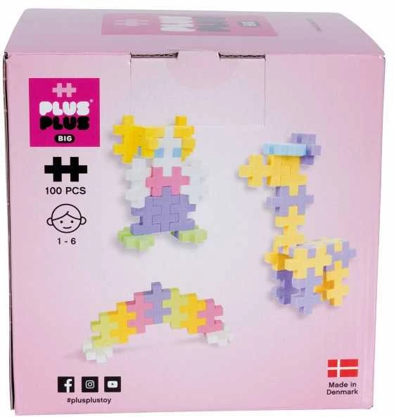 PlusPlus Plus Plus Big Pastel blokeliai 100 vnt.