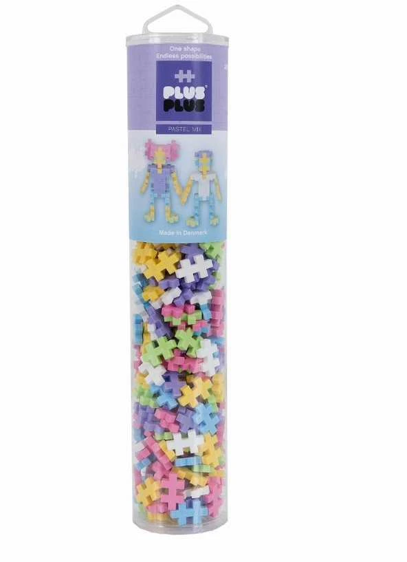 Plus Plus konstruktorius, pastelinių spalvų, 240 vnt.