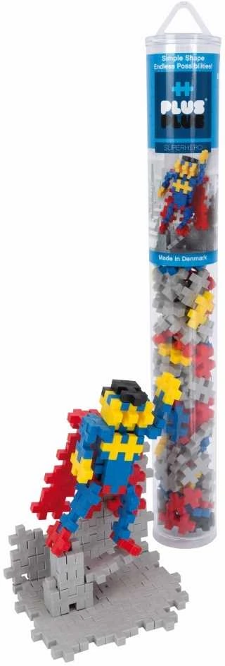 Plus Plus konstruktorius, SUPER HEROJUS, 100 vnt