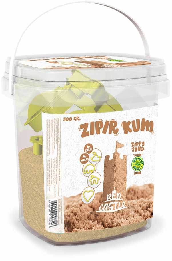 Red Castle Raudona Castle kinetinis smėlis, natūralios spalvos 500g