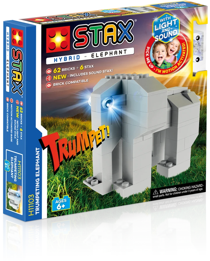 STAX “Trimituojantis dramblys”, 6+