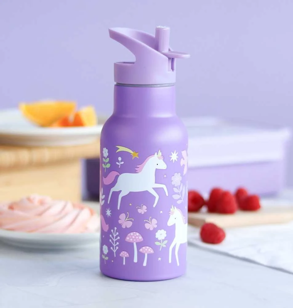 A Little Lovely Allc Nerūdijančio plieno gertuvė Vienaragio svajonė, 350ml