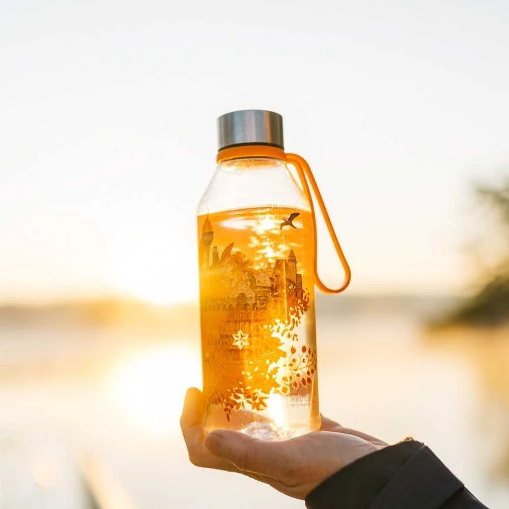Carl Oscar WisdomFlask gertuvė 650ml - Fire - stilinga ir patogi vandens gertuvė kasdienai