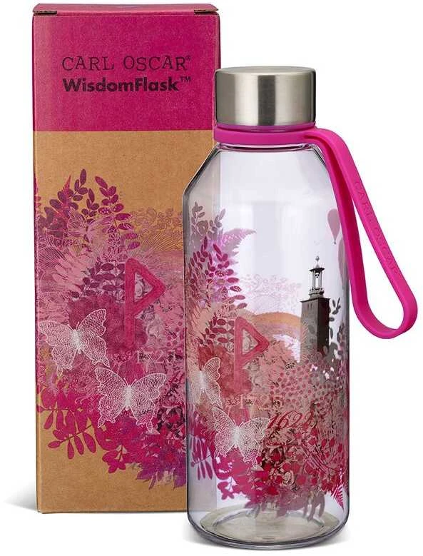 Carl Oscar WisdomFlask gertuvė 650ml - Love - stilinga ir patogi vandens gertuvė kasdienai