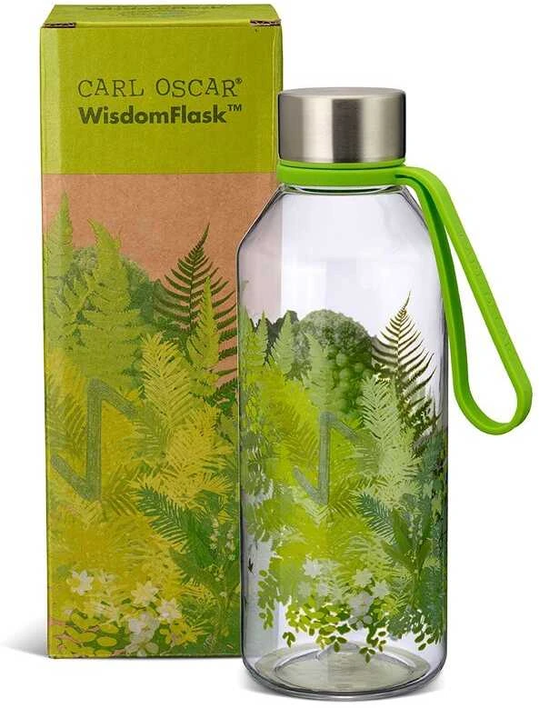 Carl Oscar WisdomFlask gertuvė 650ml - Nature - stilinga ir patogi vandens gertuvė kasdienai