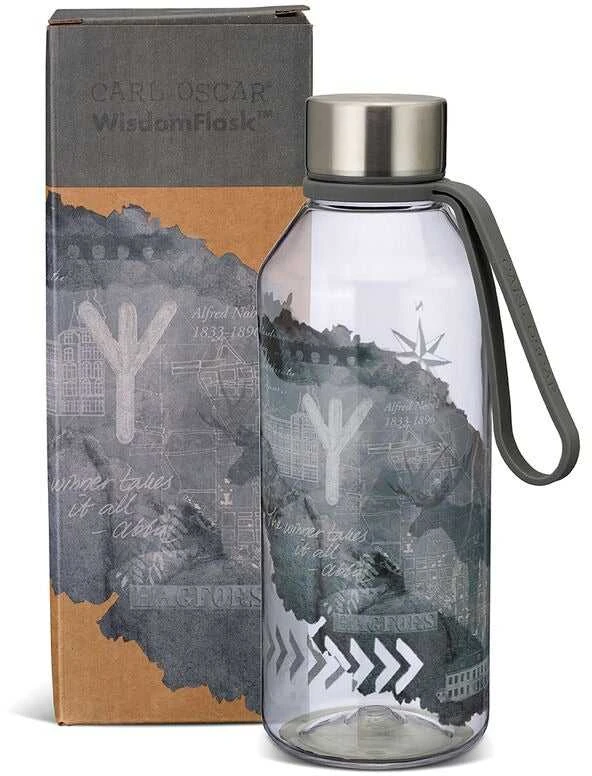 Carl Oscar WisdomFlask gertuvė 650ml - Strength - stilinga ir patogi vandens gertuvė kasdienai