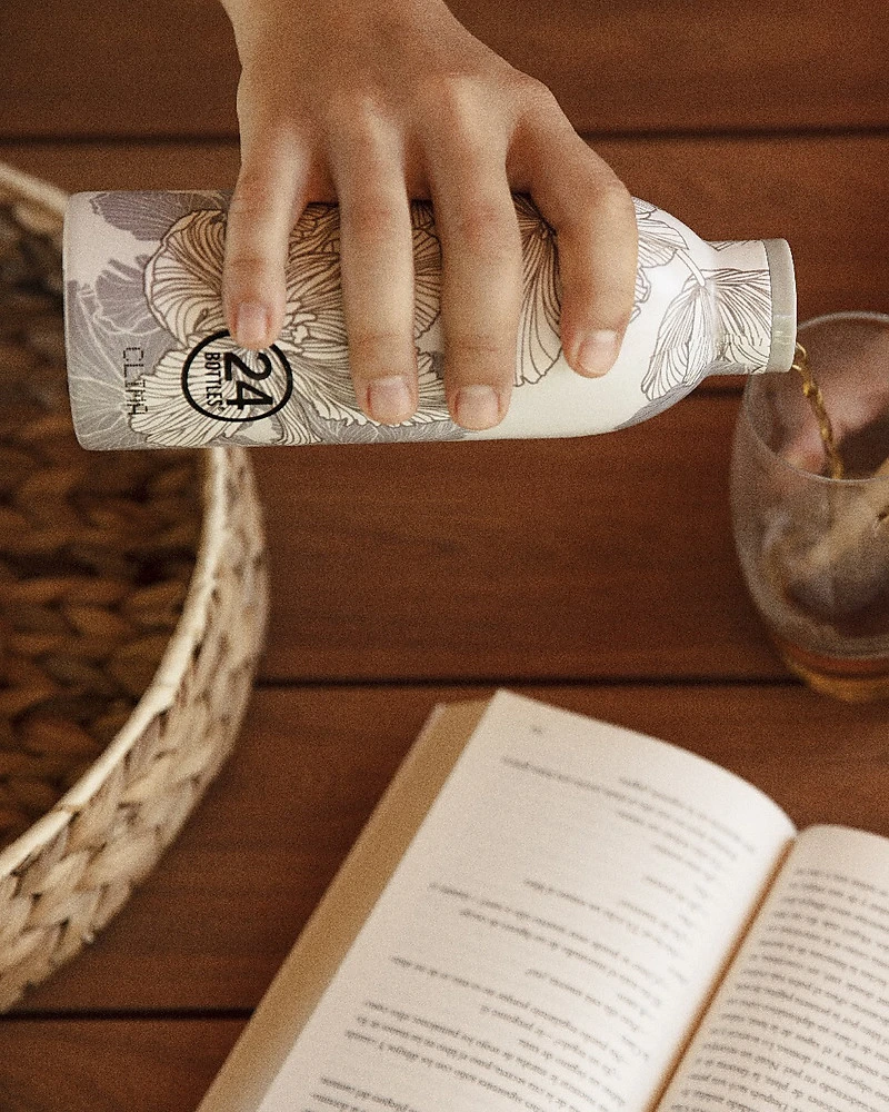 24Bottles Dovanų rinkinys Cloud: Termobutelis su infuzoriumi, laikiklis ir arbatos indelis