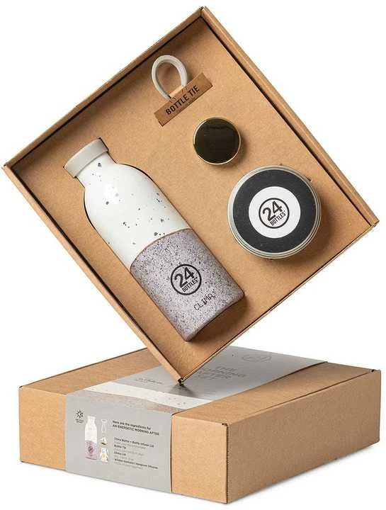 24Bottles Dovanų rinkinys WABI: Termobutelis su infuzoriumi, laikiklis ir arbatos indelis