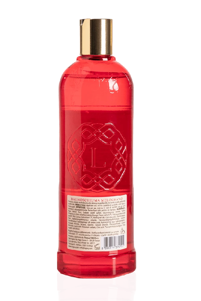 Logevy Firenze 1965 „Melograno“ – Prabangus parfumuotas itališkas dušo gelis, 500 ml