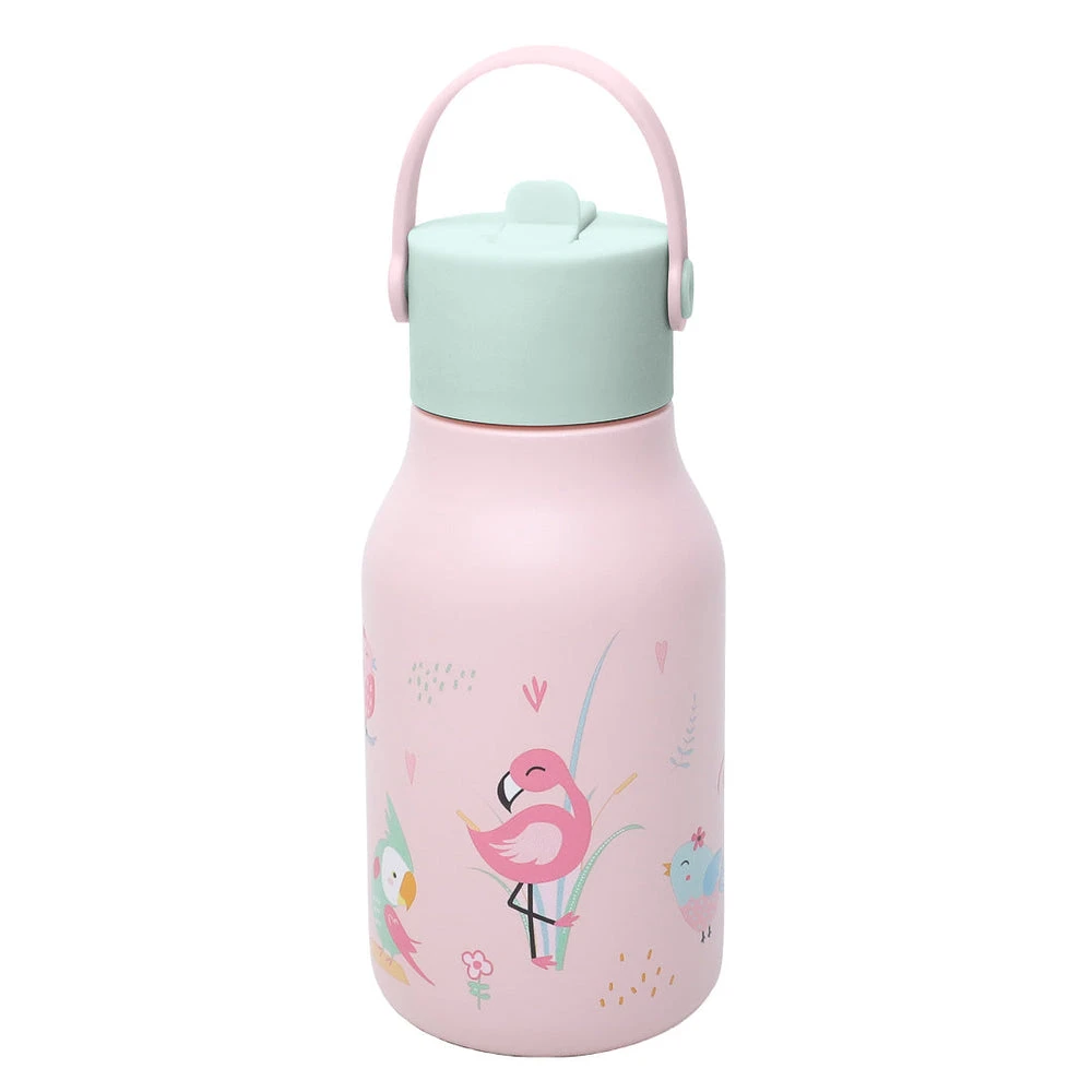 Lund Design Vaikiška gertuvė 400ml ir Pietų dėžutė 1200ml rinkinys vaikams Paukščiai