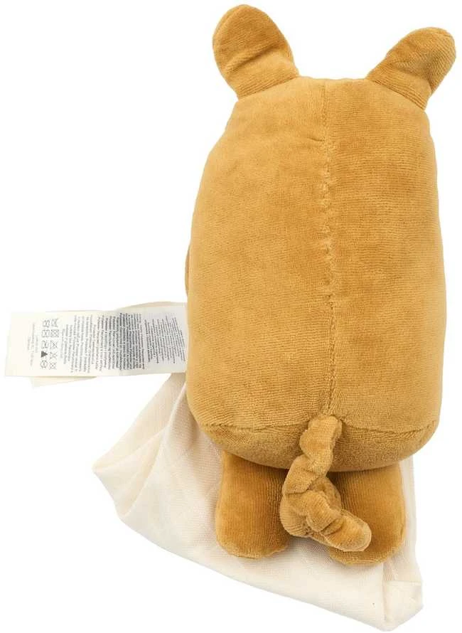 Luxkids Aps Fabbie Music Box Minkštas pliušinis muzikinis žaislas kūdikiams - Meška
