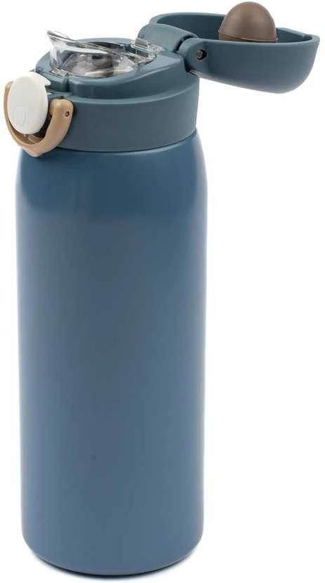 Luxkids Aps Vaikiška termo gertuvė FABELAB Mėlyna Spruce 480 ml