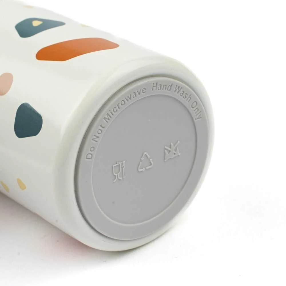 Luxkids Aps Vaikiška termo gertuvė FABELAB Terrazzo 320 ml