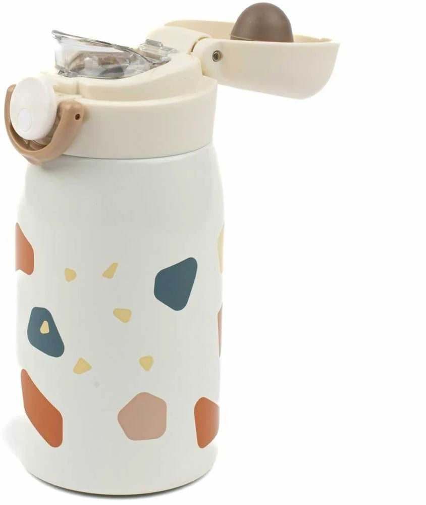 Luxkids Aps Vaikiška termo gertuvė FABELAB Terrazzo 320 ml