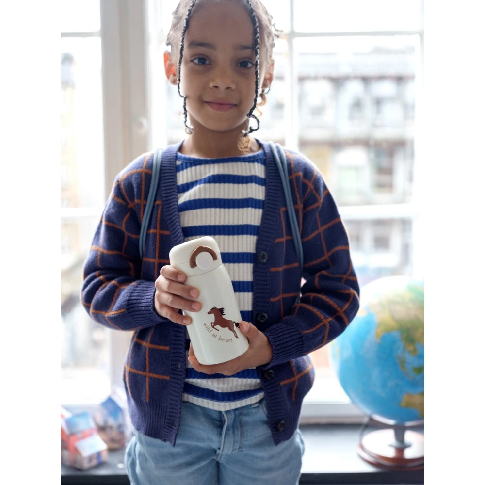 Luxkids Aps Vaikiška termo gertuvė FABELAB Laukis Žirgas 320 ml