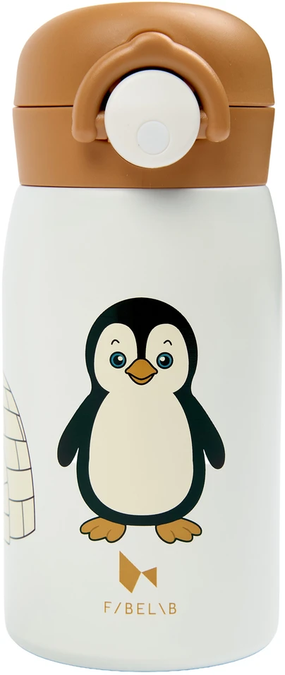 Luxkids Aps Vaikiška termo gertuvė FABELAB PINGVINAS 320 ml