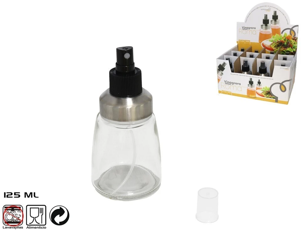 Acto butelis 125 ml su purkštuvu, 13 × 6 × 6 cm, KITCHEN&GO