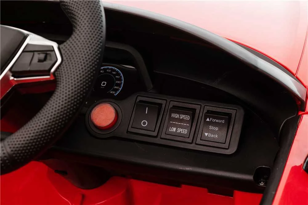 Leggodt Audi RS e-tron GT lasten sähköauto, punainen