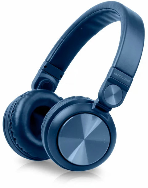Belaidės ausinės Muse M-276BTB, Mėlynos