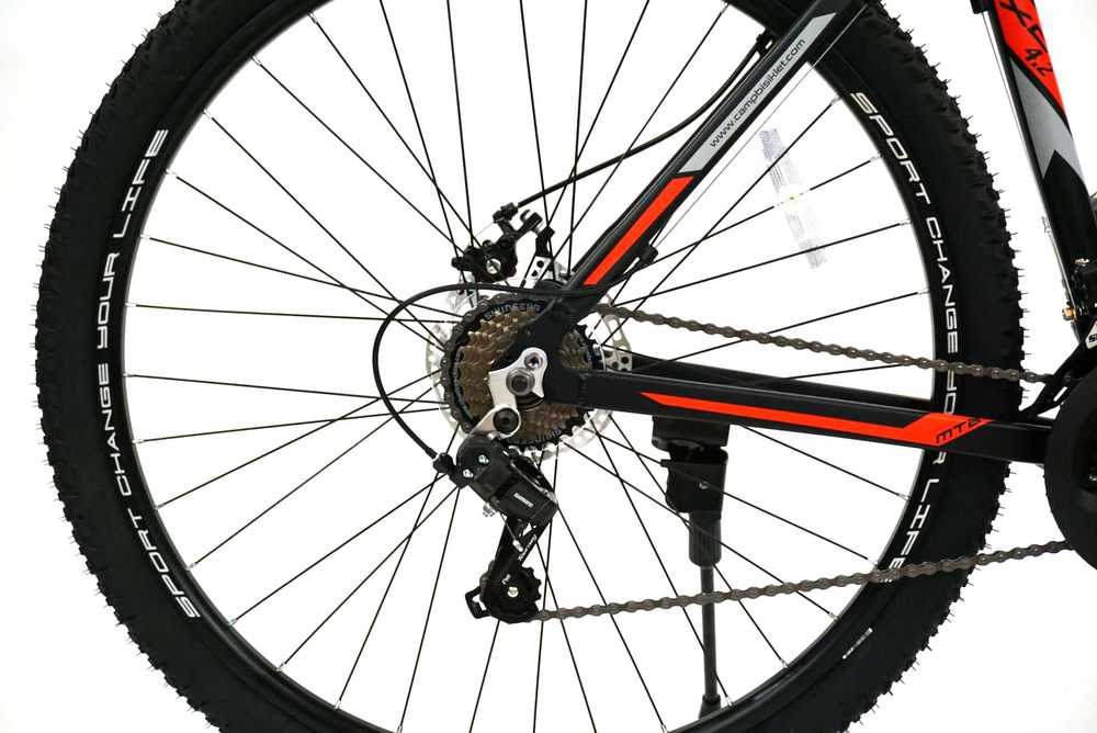 MTB dviratis 29" Camp MD TopVelo XC 4.2 Shimano, rėmas - 20", raudonas