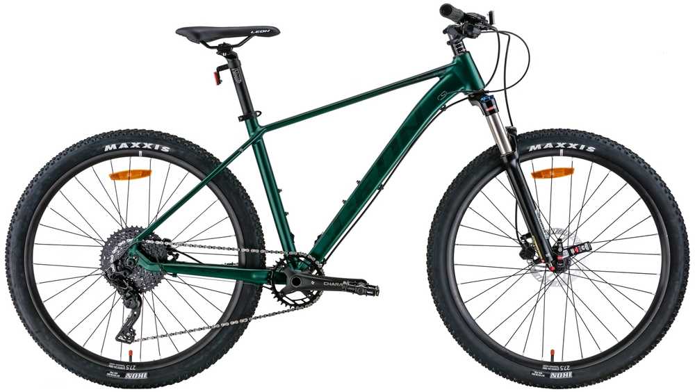 Dviratis AL 27.5" Leon XC-40 AM Hidraulinis užraktas HDD rėmas-18" žalias su juodu (m)