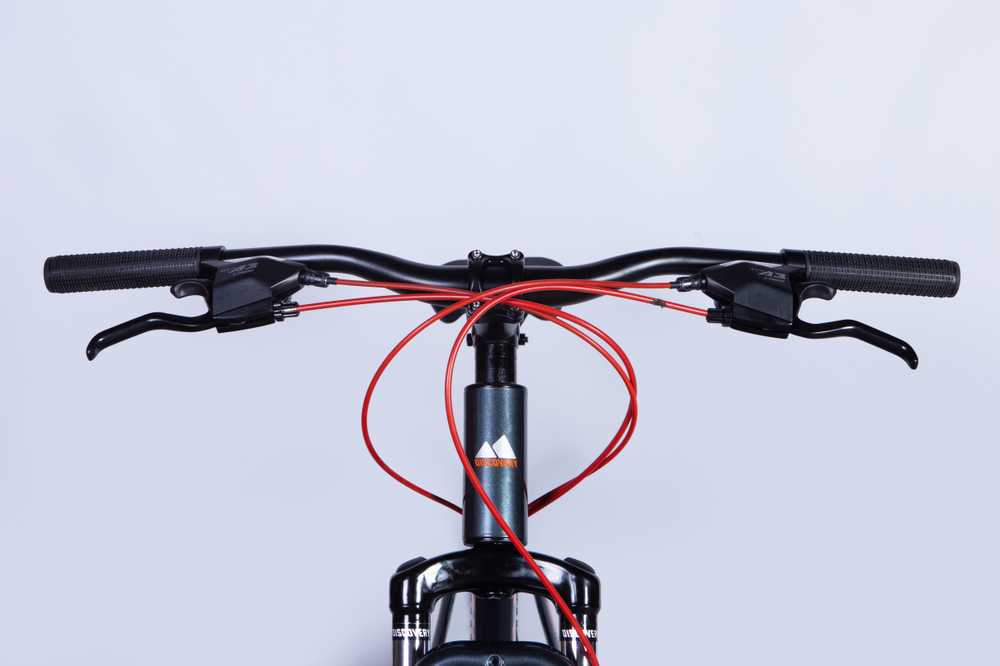 MTB Bicycle 29" Discovery MD TopVelo Bastion Shimano, 43 cm frame, pilkas-oranžinis