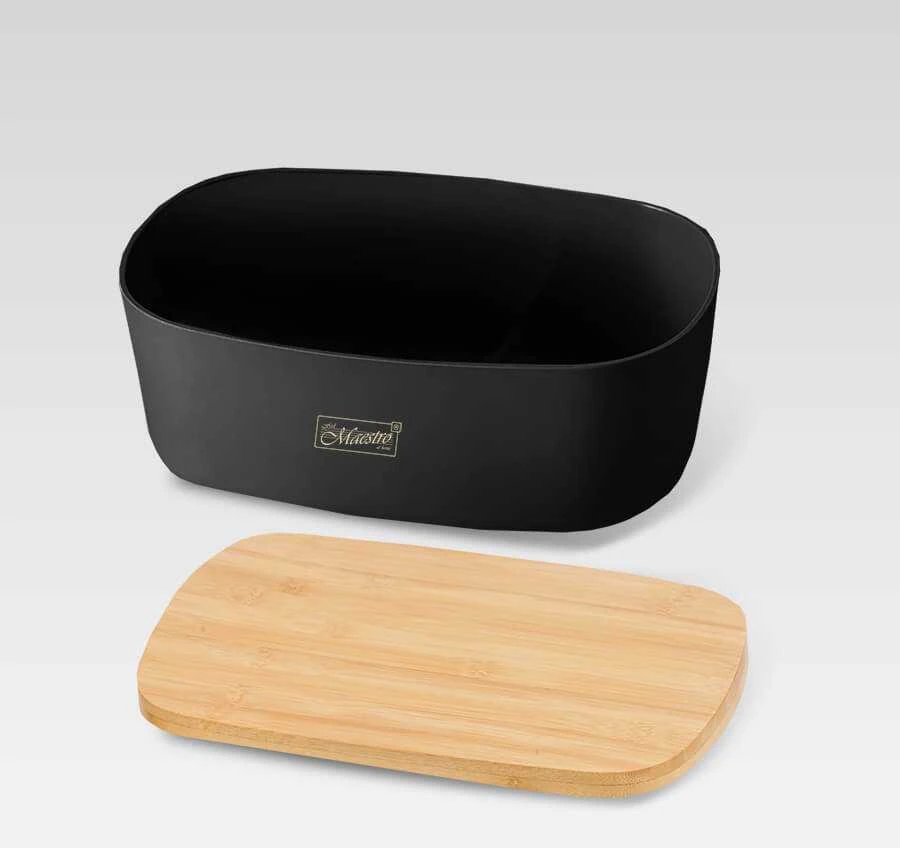 MAESTRO breadbox MR-1776-Juodas