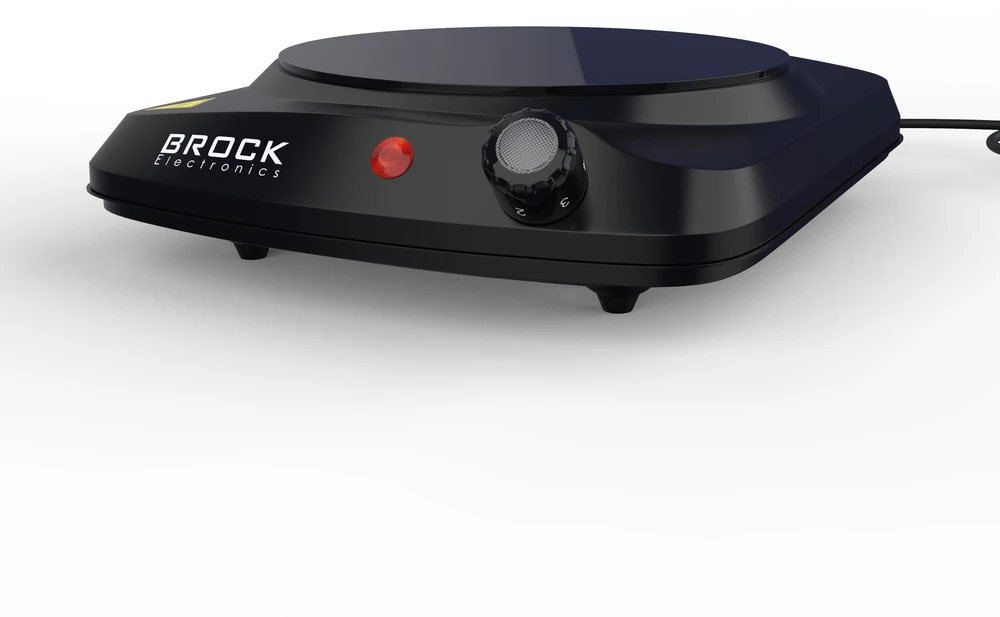BROCK Infraraudonųjų spindulių kaitlentė. Viena zona. 1200W