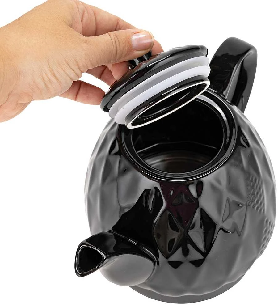 Kamille Virdulys Ceramiczny 1728 Juodas 1.5 L 1200 W
