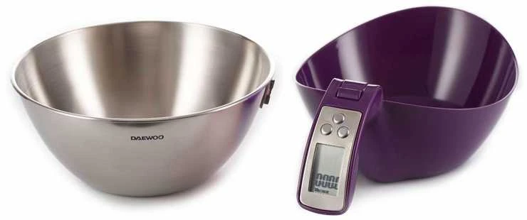 Daewoo DKS 45P virtuvinės svarstyklės, 5kg, matavimo tikslumas 1 g, automatinis nulio nustatymas, L