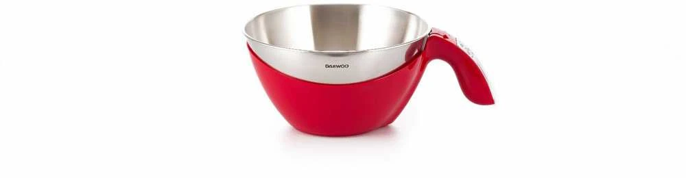 Daewoo DKS 45R virtuvinės svarstyklės, 5kg, matavimo tikslumas 1 g, automatinis nulio nustatymas, L