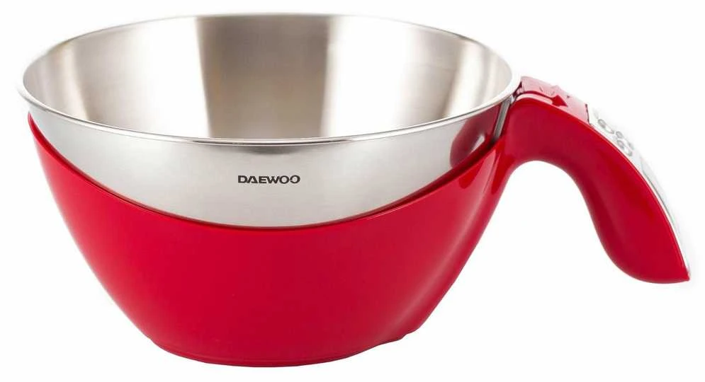 Daewoo DKS 45R virtuvinės svarstyklės, 5kg, matavimo tikslumas 1 g, automatinis nulio nustatymas, L