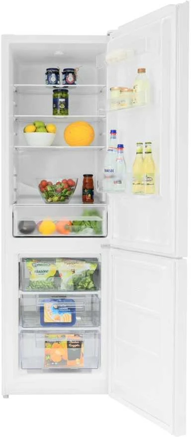 Daewoo DLM 325HEW šaldytuvas, 315 l, LED apšvietimas, Low Frost, aukštis 186 cm, baltas
