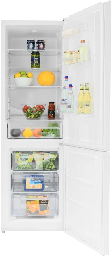 Daewoo DLM 325HEW šaldytuvas, 315 l, LED apšvietimas, Low Frost, aukštis 186 cm, baltas
