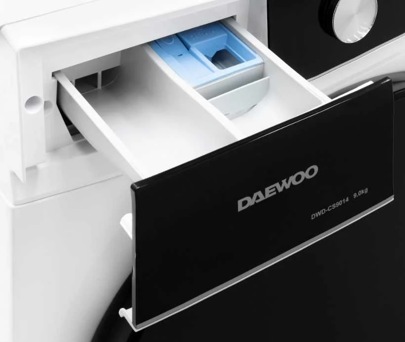 Daewoo DWD CS9014“ skalbimo mašina, 9kg, inverterinis variklis, 1400 aps./min., 16 programų