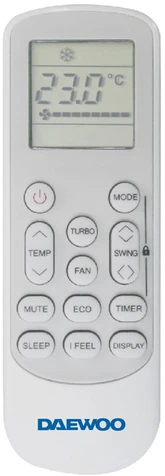 Daewoo“ oro kondicionierius DAC 12PROW, 12000 Btu, inverteris, „Wi-Fi“ funkcija