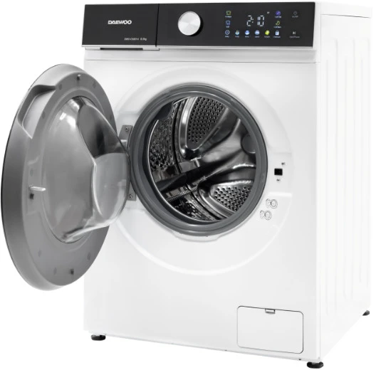 „Daewoo“ skalbimo mašina DWD CS8014, 8kg, inverterinis variklis, 1400 aps./min., A klasė, 16 progra
