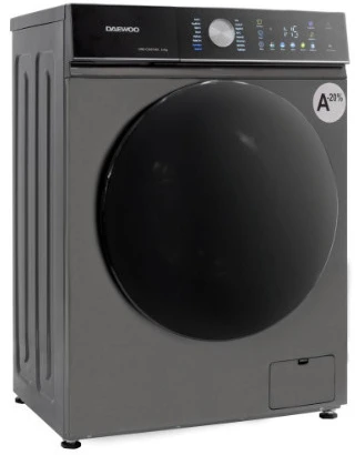 Daewoo skalbimo mašina DWD CS8014SK, 8kg, inverterinis variklis, 1400 aps./min., A klasė, 16 progr