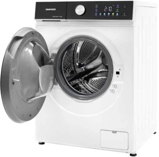 „Daewoo“ skalbimo mašina DWD CS8014, 8kg, inverterinis variklis, 1400 aps./min., A klasė, 16 progra