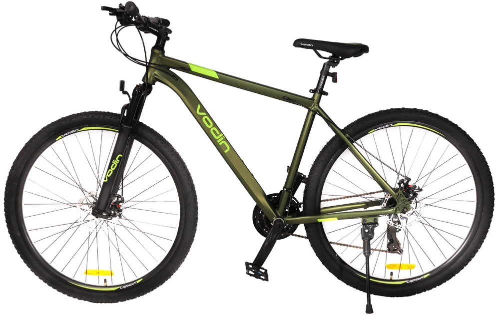 Dark Kalnų dviratis TopVelo Vodin XC 4.2 su diskiniais stabdžiais Shimano (29", rėmas 20", tamsiai pilkas)