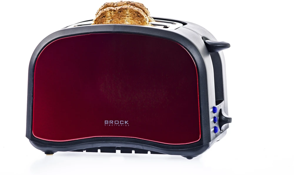 Didelis XL skrudintuvas BROCK BT 1002 RD, 800 W, raudonas