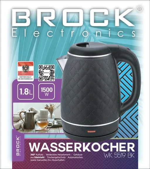Virdulys Brock Brock Electronics WK 5519 BK