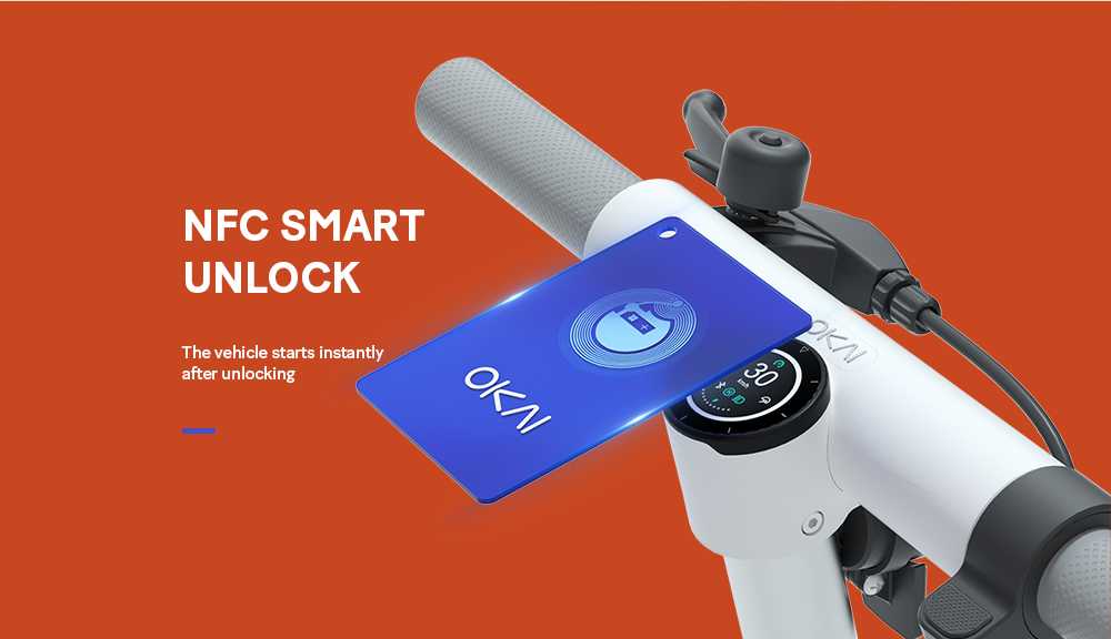 OKAI Neon Lite ES10 elektrinis paspirtukas juodas